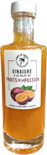 Vinaigre à la pulpe de fruits de la passion Vinaigre à la pulpe de fruits de la passion